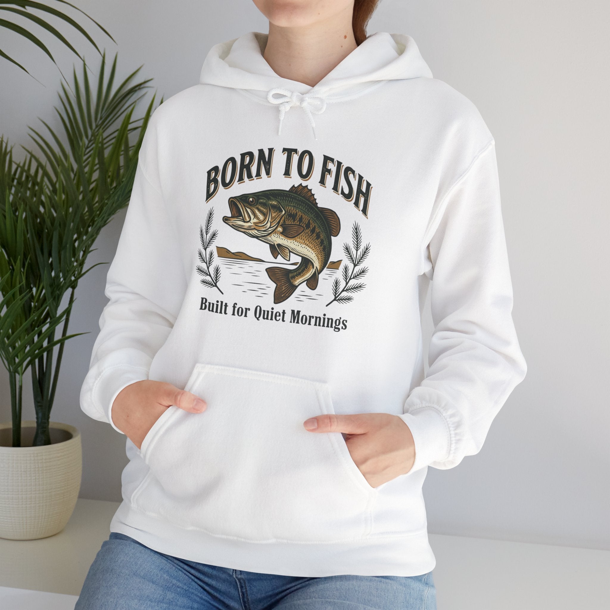 The "Born to Fish" Men's Hoodie