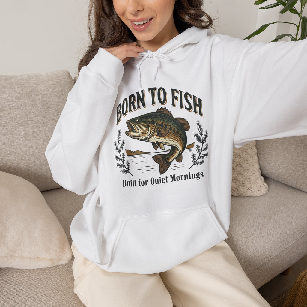 Woman's Born to Fish Hoodie
