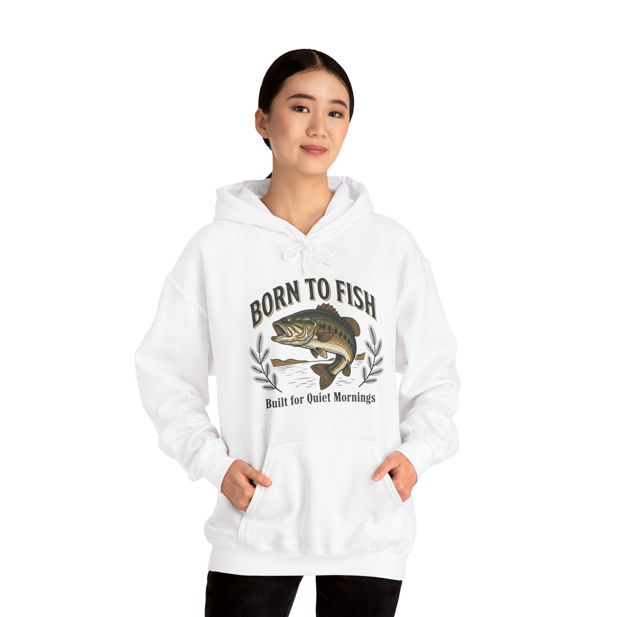 Woman's Born to Fish Hoodie