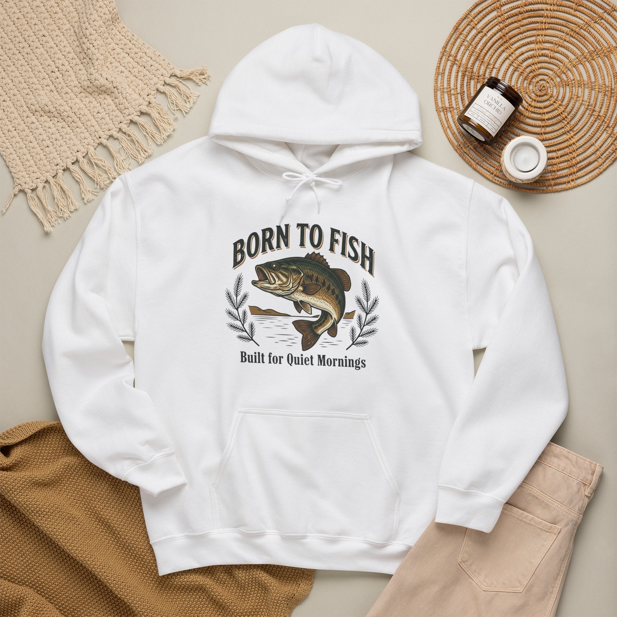 Woman's Born to Fish Hoodie